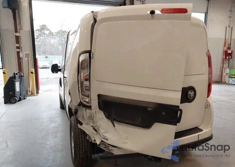 2022 Ram Promaster City Cargo Van from USA, damaged, VIN ZFBHRFAB6N6X04657